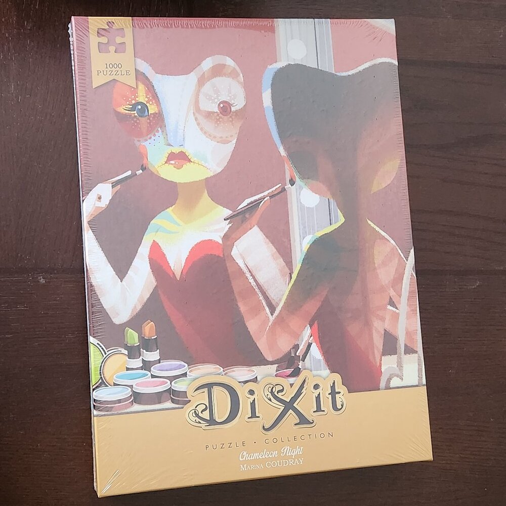 Dixit Puzzle, "Chameleon Night", 1000 Pieces, NWOT